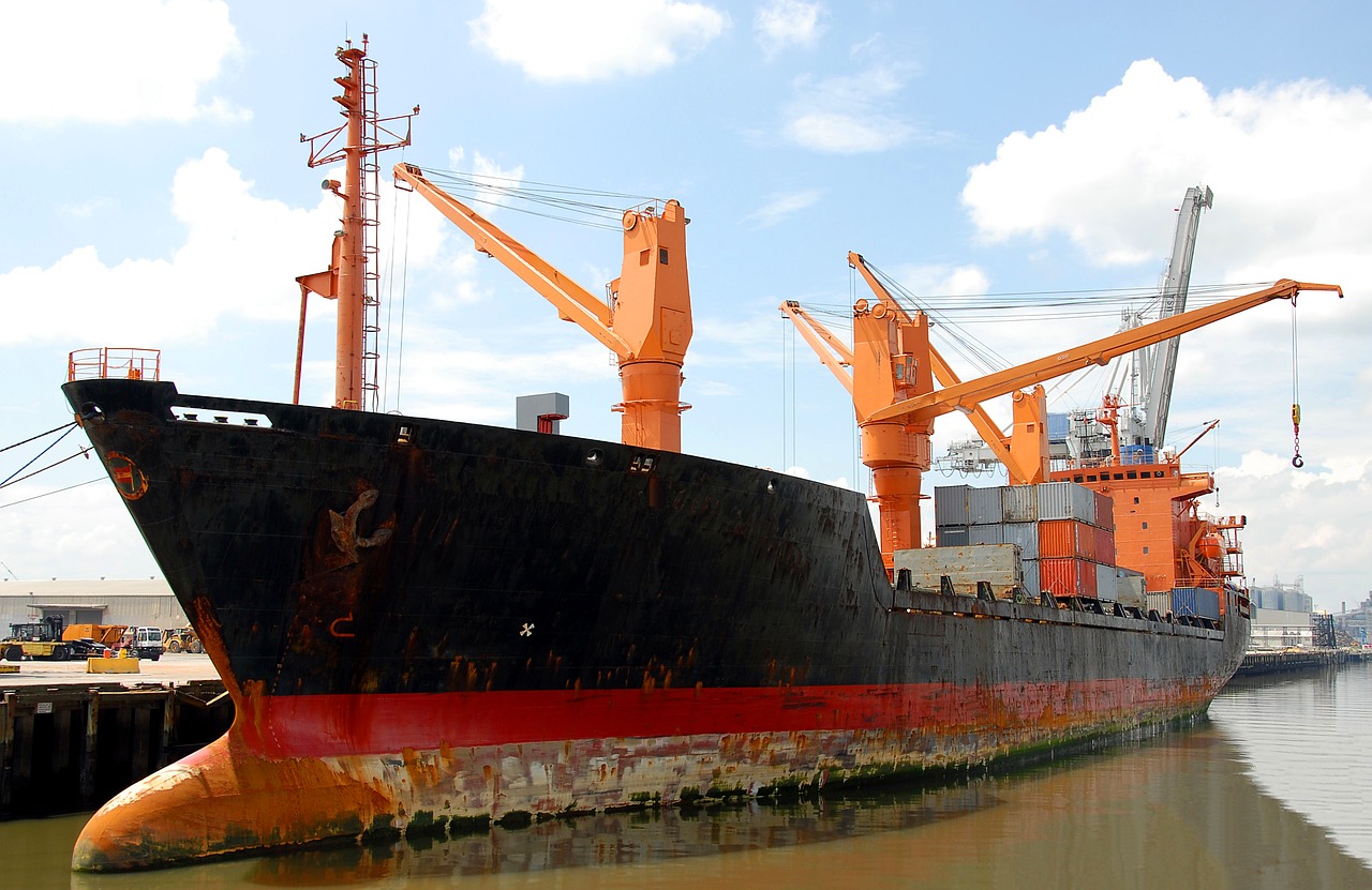 cargo ship container